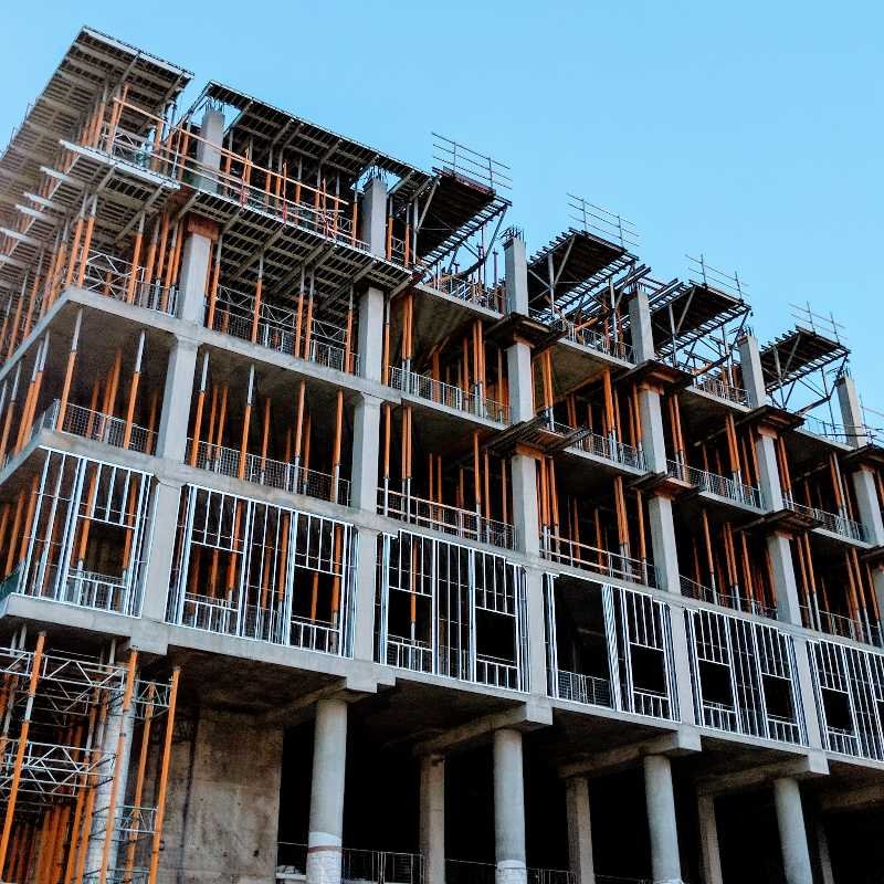 Construcción de fachadas